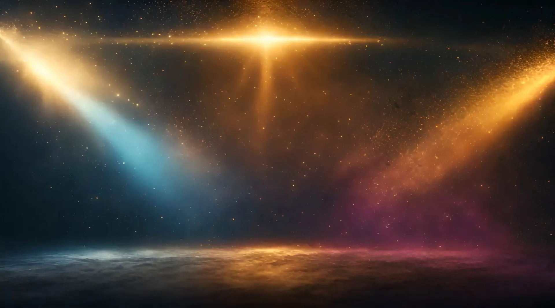 Stellar Glow Dynamic Space Backdrop Stock Video
